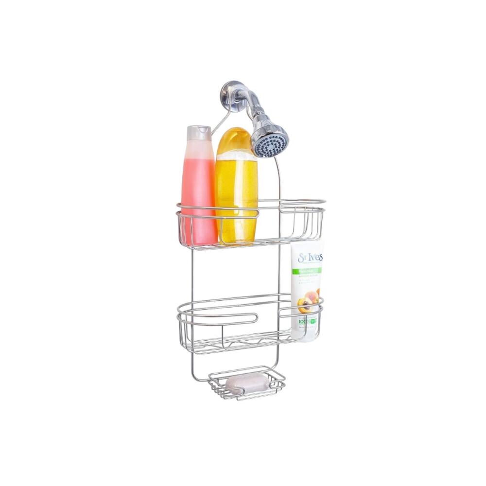Home Basics Element Bathroom Tub & Shower Hanging Storage